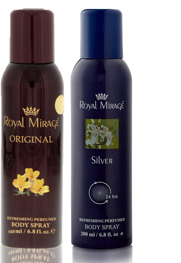 Royal mirage on sale silver body spray