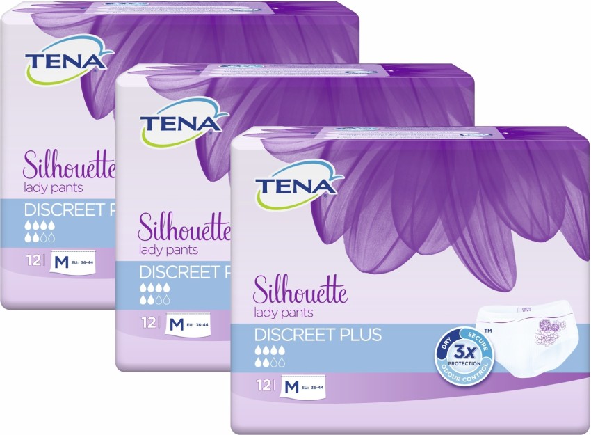 TENA Lady Silhouette Pants Normal Medium  6 Packs of 6 Incontinence Pants   Amazoncouk Health  Personal Care