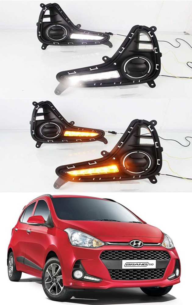Autoflame LED Fog Lamp Unit for Hyundai Grand i10 Price in India
