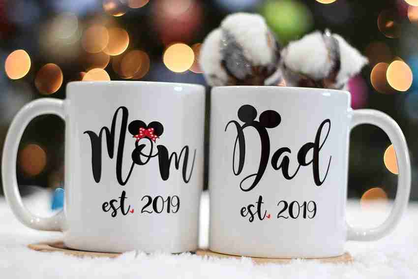 Mom and sales dad mug set