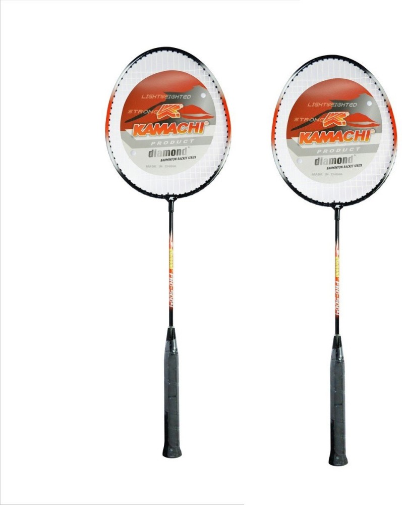 KAMACHI 9004 Diamond Steel Badminton Combo - Red Red Strung Badminton Racquet - Buy KAMACHI 9004 Diamond Steel Badminton Combo