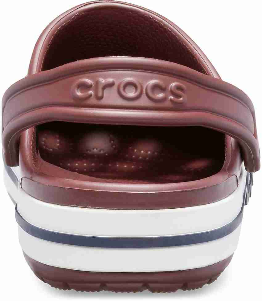 Crocs best sale bayaband burgundy