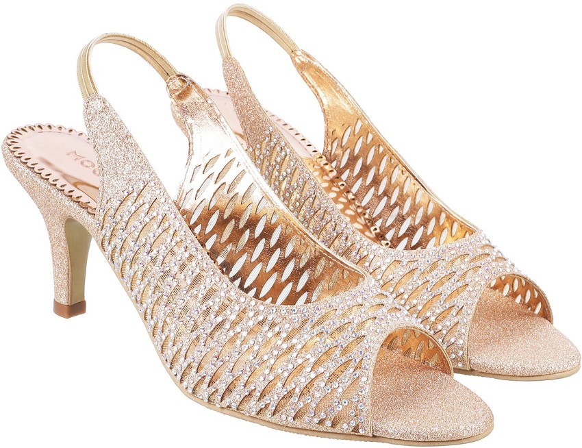 MOCHI Women Tan Heels - Buy MOCHI Women Tan Heels Online at Best