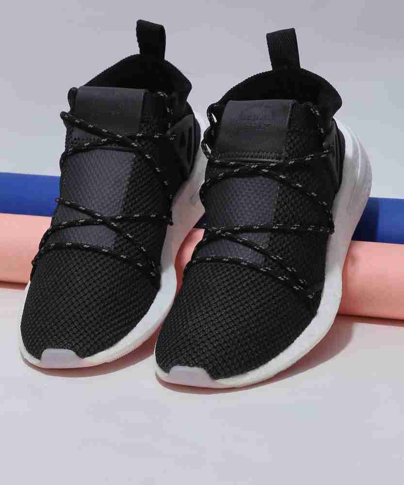 Adidas arkyn knit w core black carbon & pink top