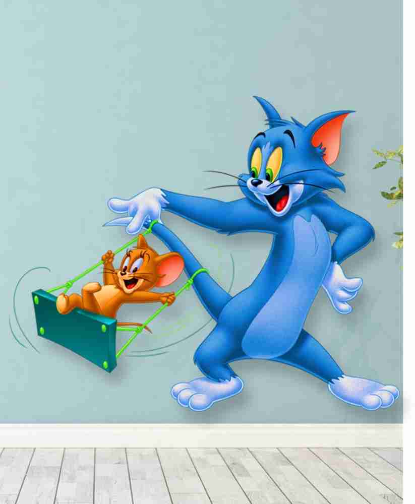 MADHUBAN DECOR 60 cm TOM & JERRY Self Adhesive Sticker Price in India - Buy  MADHUBAN DECOR 60 cm TOM & JERRY Self Adhesive Sticker online at Flipkart .com