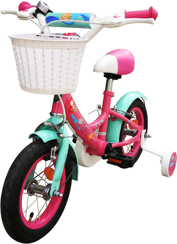 Hellobikes Mermaid Jalpari Pink girls 12