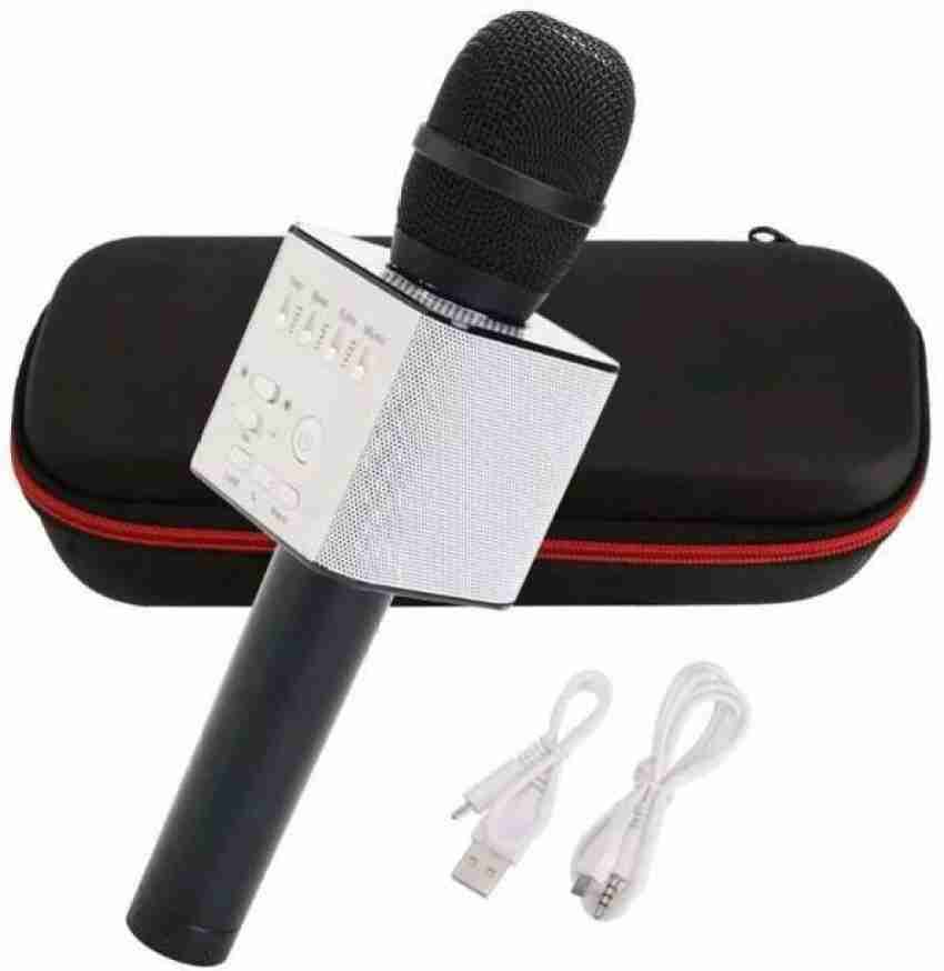 Bluetooth Karaoke Microphone Speaker Handheld Mic KTV Player