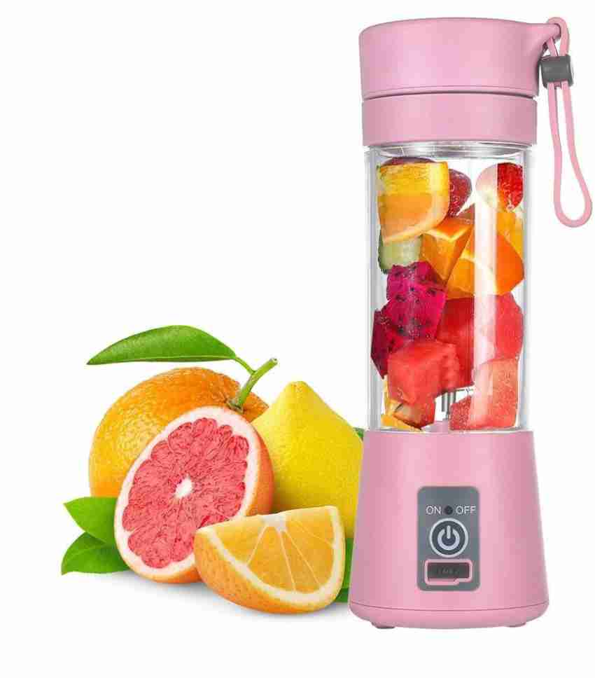 Buy Bs Spy USB Juicer Electric Portable Mixer Grinder Hand Blender Shaker  Mixer Juicer Pink 200 Juicer Online at Best Prices in India - JioMart.