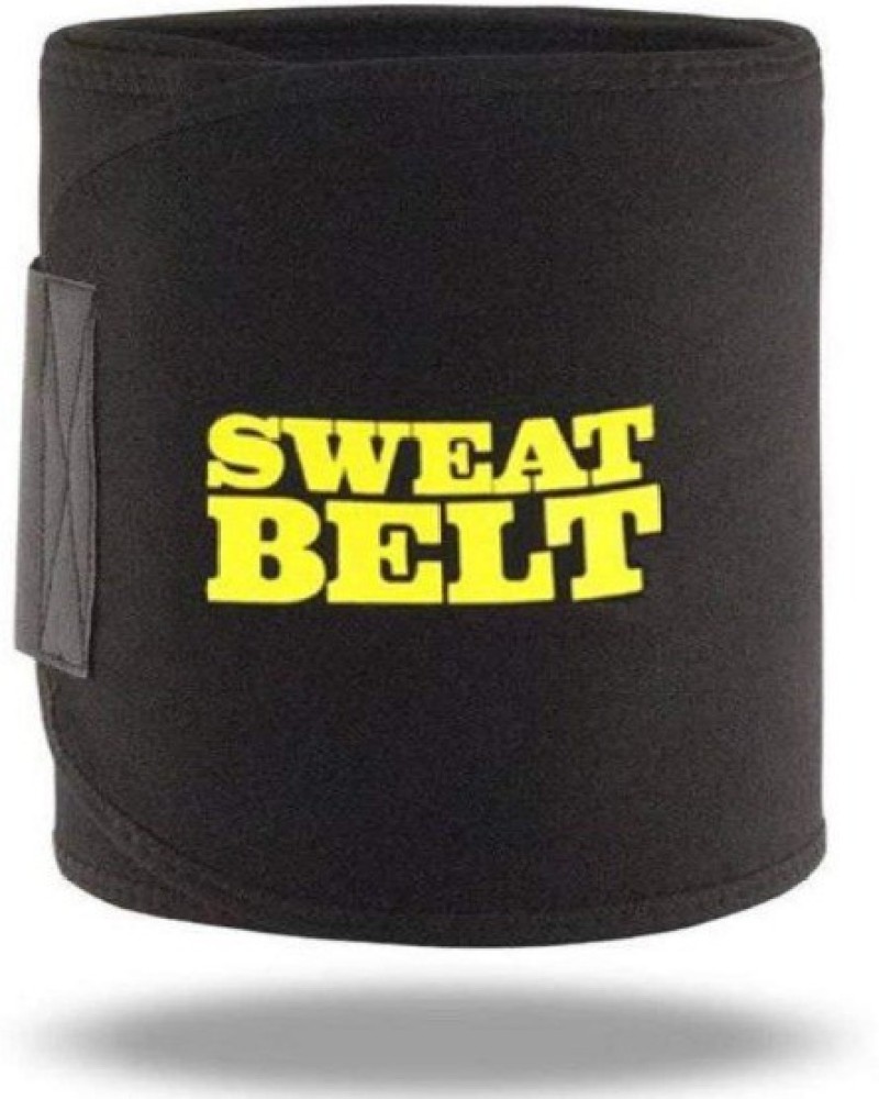 3dome BLACK hot shaper Sweet Sweat Belt Waist Trimmer Belt Fat