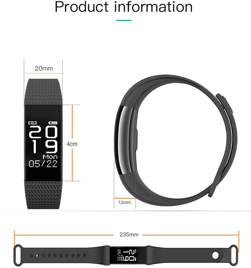 Voltegic F1 Lollipop Health Smart Band Price in India Buy