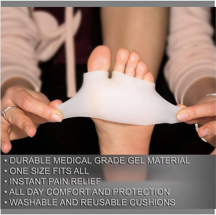 Gel pads for ball of foot pain top