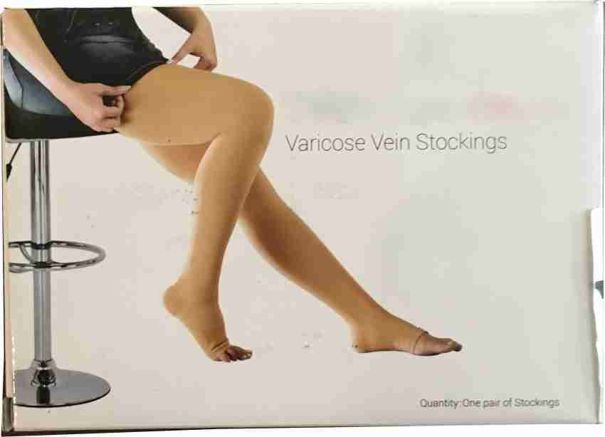 Dyna Varicose Vein Stockings - Class 1 Knee Support - Buy Dyna Varicose  Vein Stockings - Class 1 Knee Support Online at Best Prices in India -  Fitness