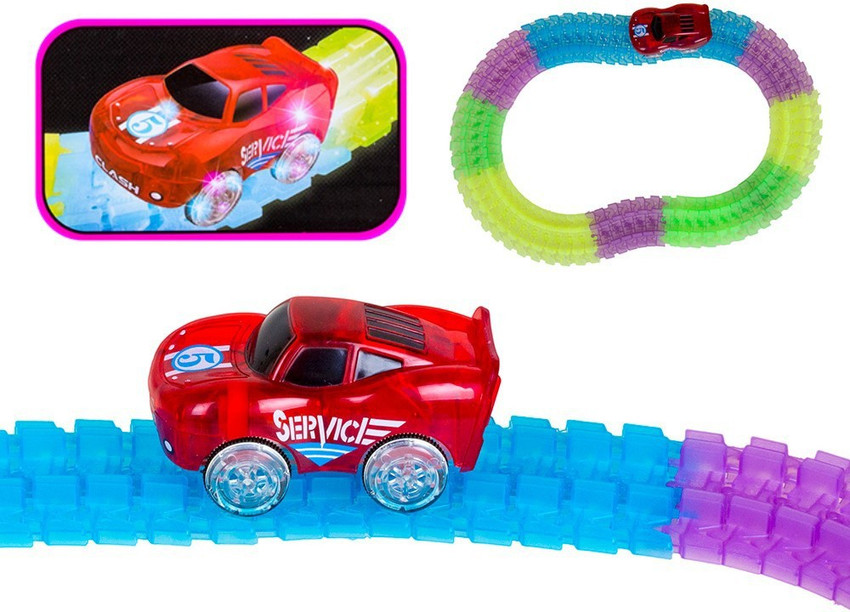 Tracks glow rail car sales