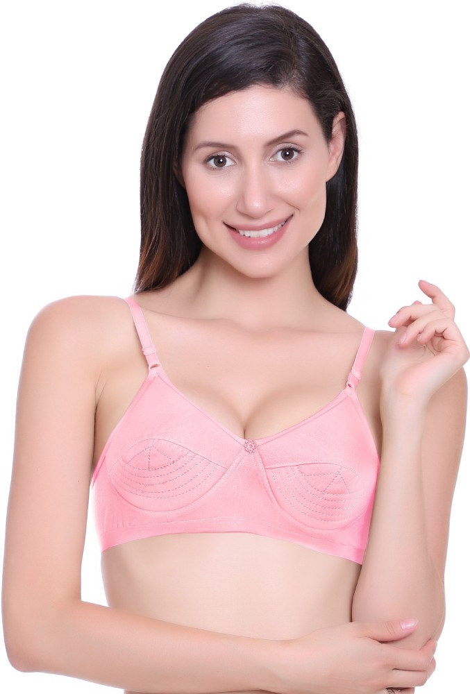 Buy online Pink Solid T-shirt Bra from lingerie for Women by Susie for ₹439  at 48% off