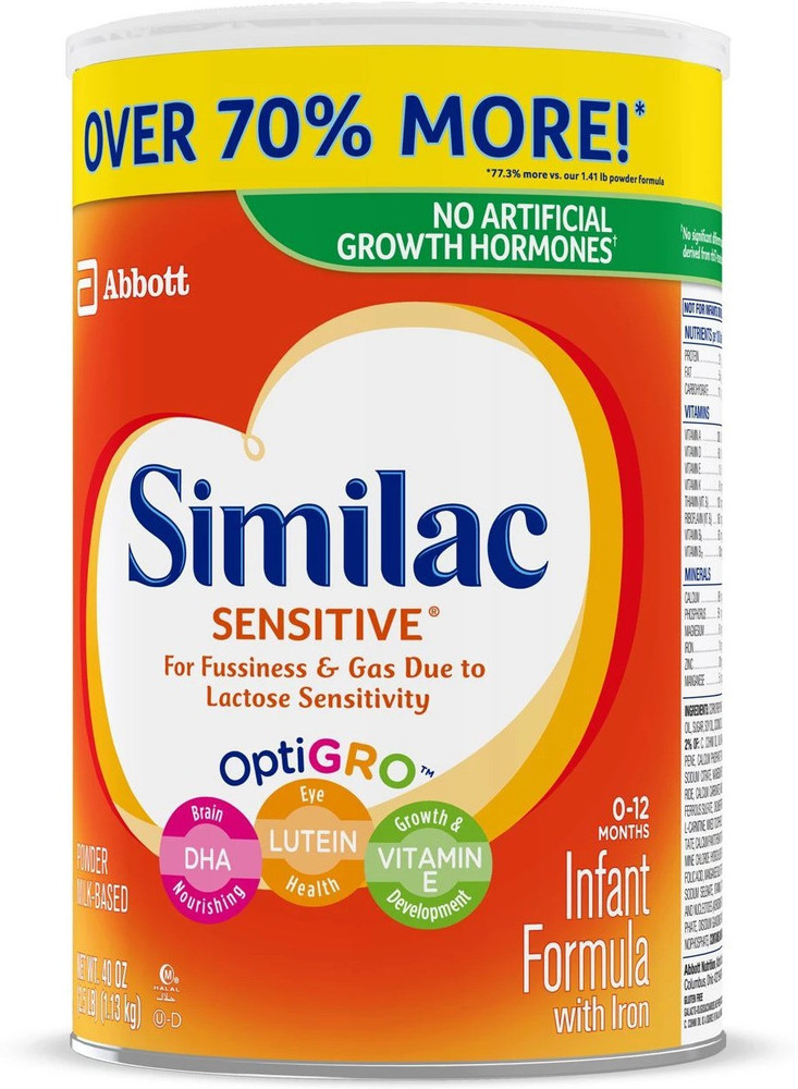 Similac sensitive small hotsell can