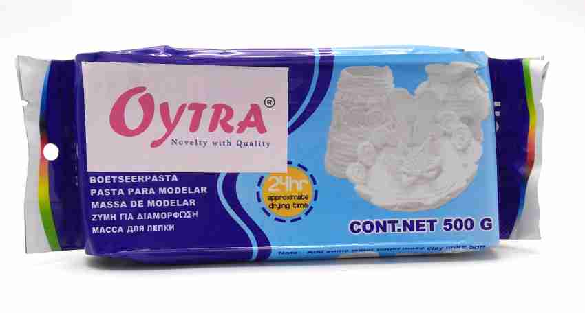 White Air Dry Sclupting Clay - Oytra