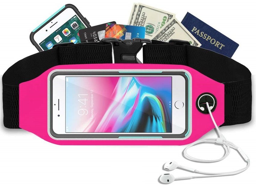 Waterproof phone hotsell belt pouch