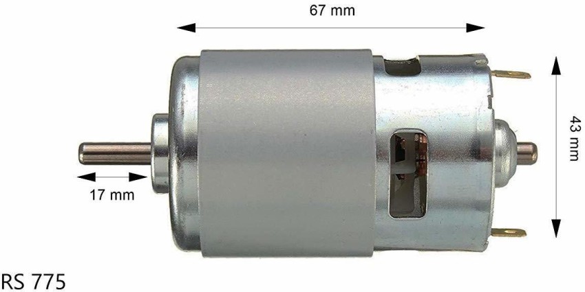 BOOSTY 12 volt Dc Motor Price in India - Buy BOOSTY 12 volt Dc Motor online  at