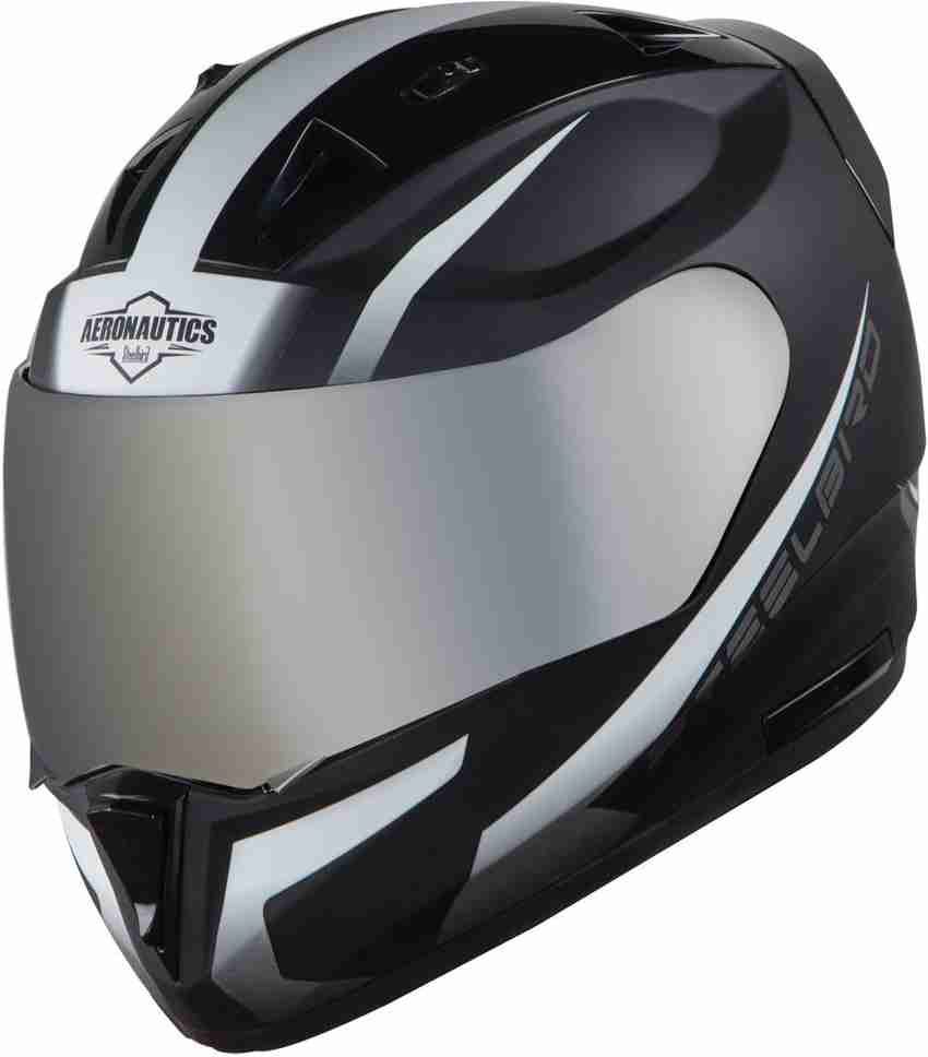 Black helmet silver visor discount