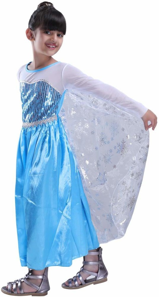 FancyDRessWaLe Elsa Kids Costume Wear Price in India - Buy