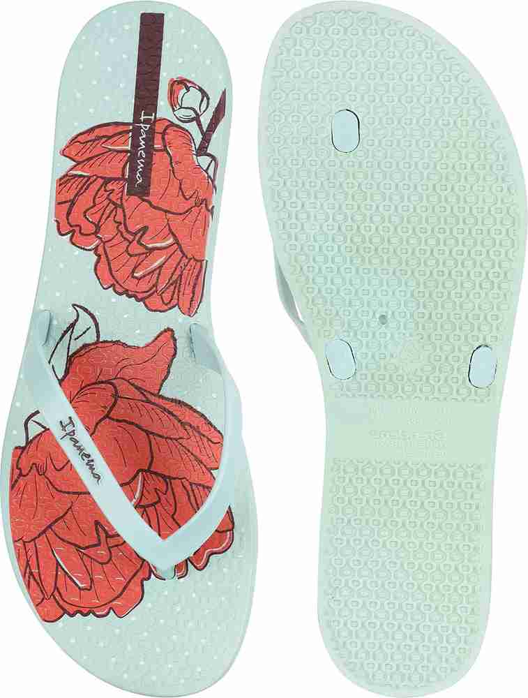 Ipanema floral flip discount flops