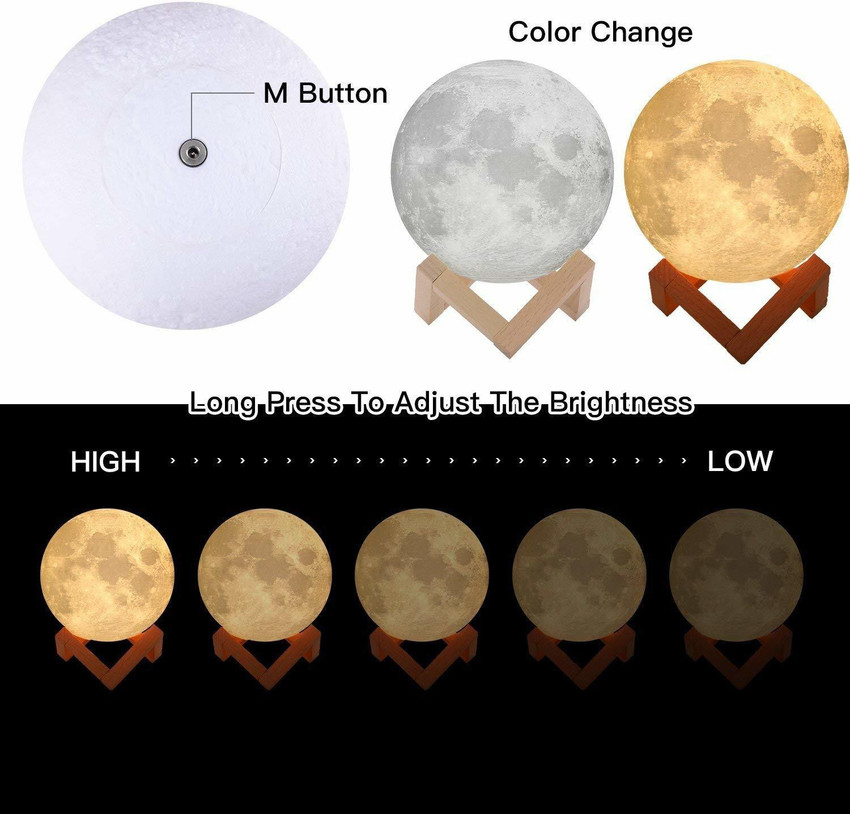 Flipkart moon lamp cheap