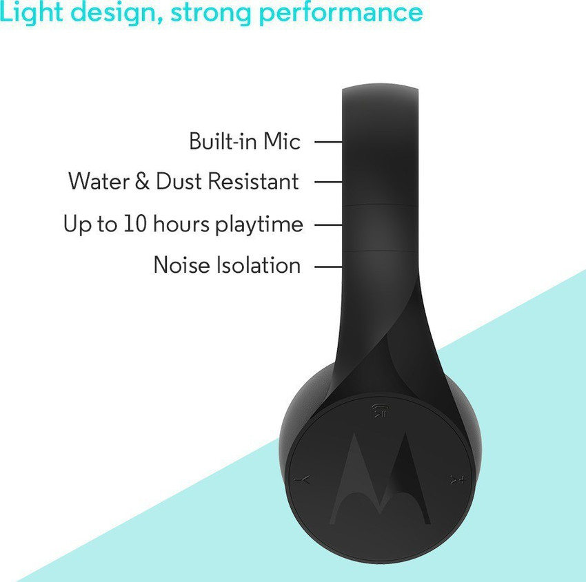 Audifonos motorola hotsell pulse escape negro