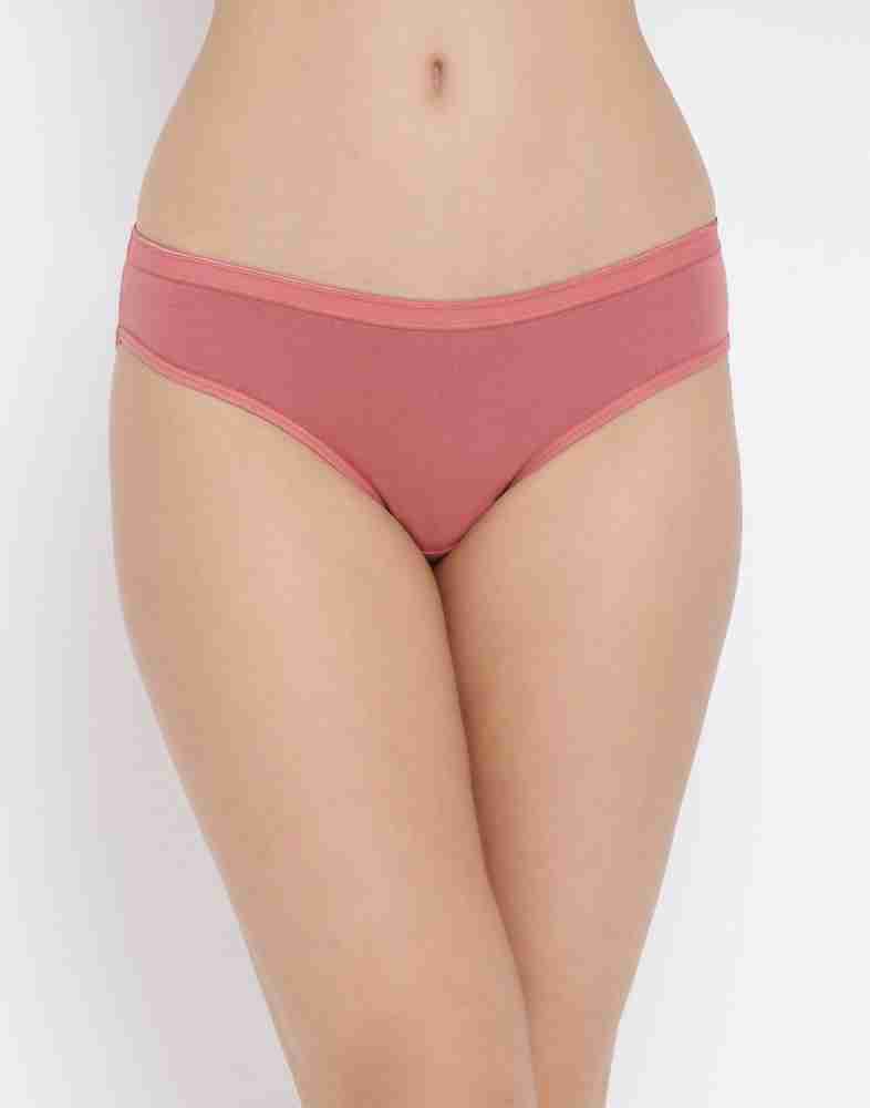 Clovia Women Bikini Pink Panty - Buy Clovia Women Bikini Pink