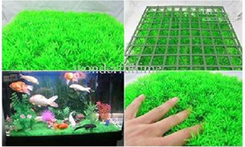 Fake aquarium 2024 grass carpet