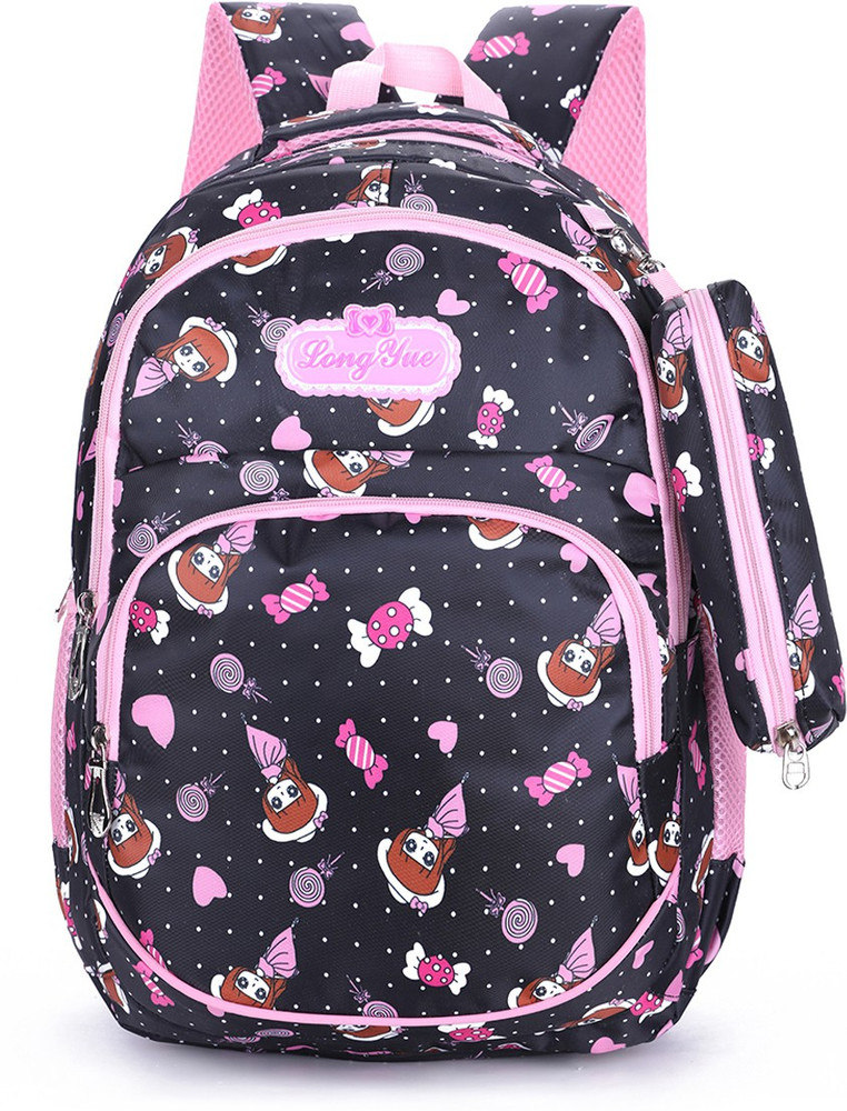 School bag for girls on flipkart clearance