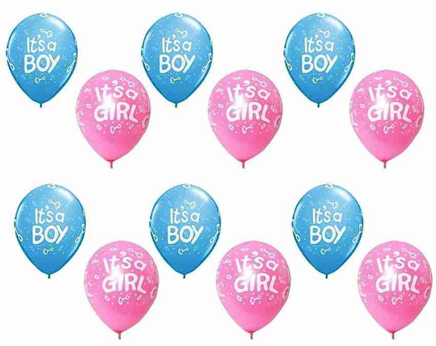 Its A Boy Balloon With Hearts and Dots 18, Baby Shower Balloon