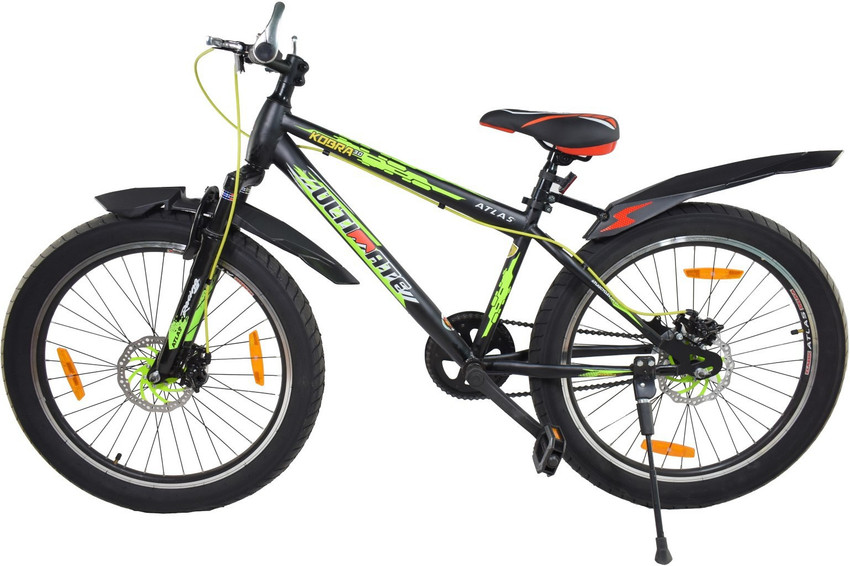 ATLAS Kobra 3.0 Bike For Teenagers Black Green 24 T Fat Tyre Cycle Price in India Buy ATLAS Kobra 3.0 Bike For Teenagers Black Green 24 T Fat Tyre