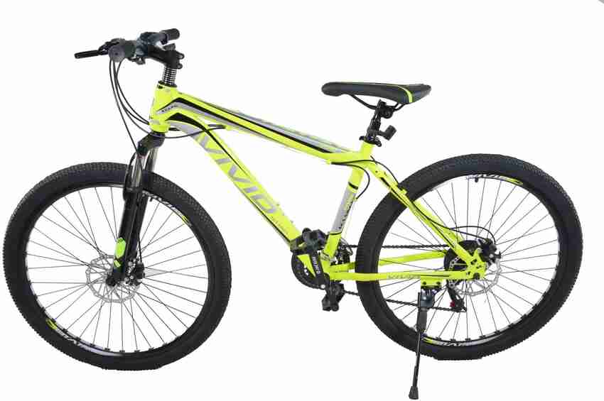 VIVID Stark Maxima Bike For Teenagers Yellow 24 T Mountain Cycle