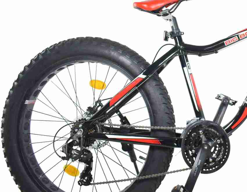 ATLAS Peak Big Boss Bike For Adults Black Red 26 T Fat Tyre Cycle Price in India Buy ATLAS Peak Big Boss Bike For Adults Black Red 26 T