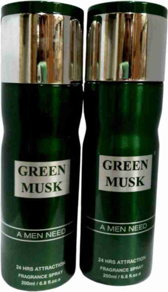 Green musk hot sale body spray