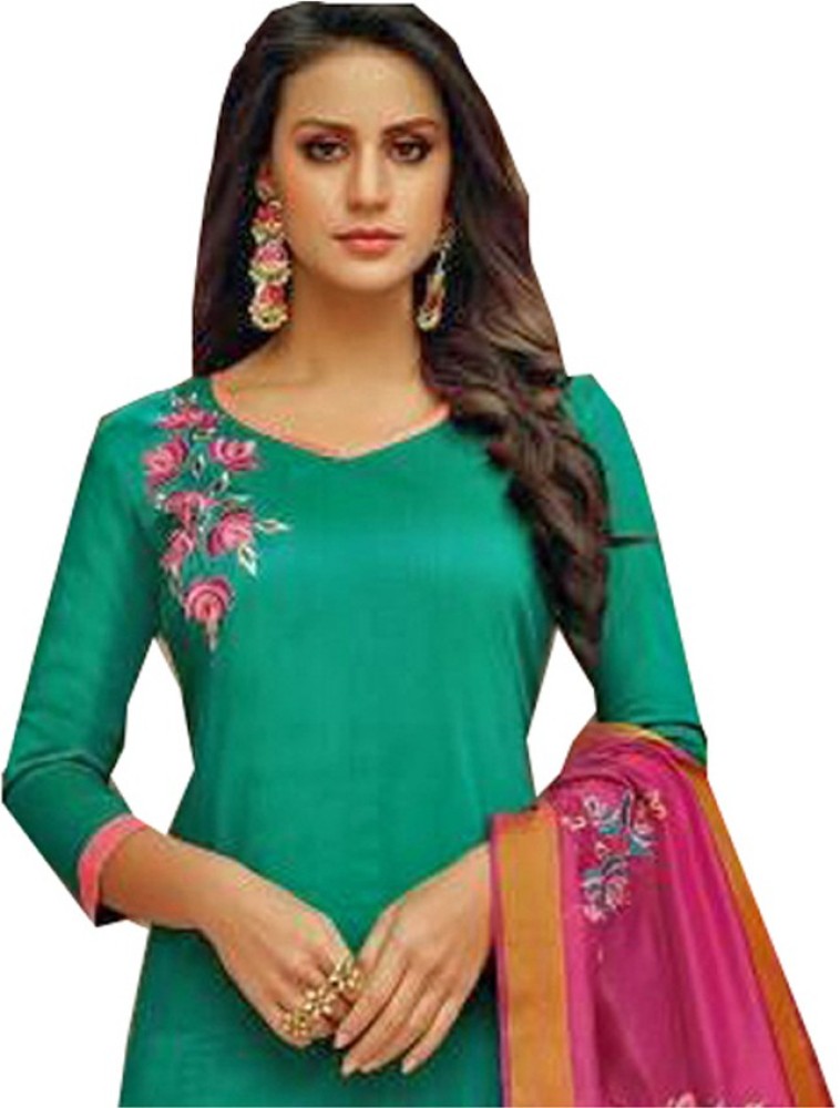 Flipkart churidar material hot sale below 200