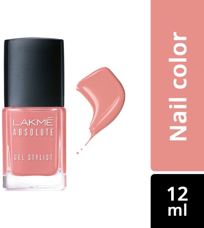 New Lakme Gel Stylist Nail Polish Pink Diamond - YouTube