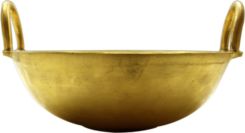 Brass Kadai Online  Brass Kadai with Khalai – Ashtok