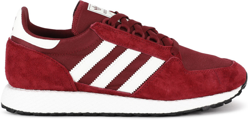 adidas originals forest grove burgundy