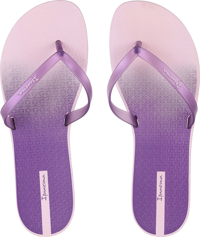 Lilac discount flip flops