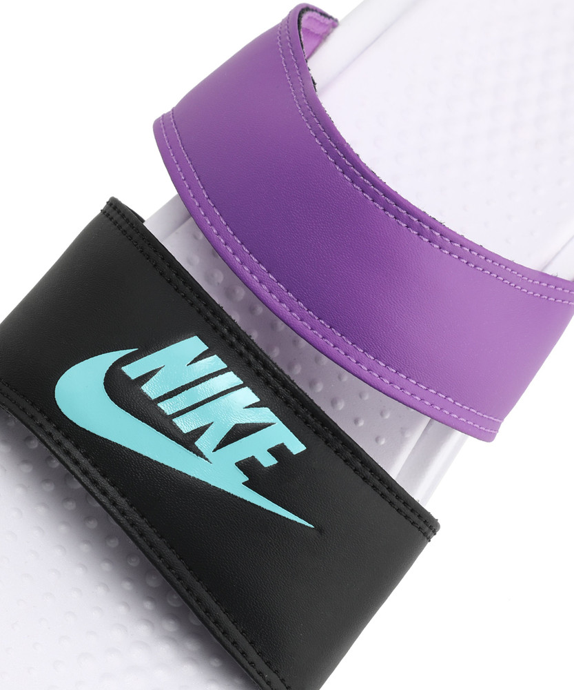 Lavender best sale nike slides