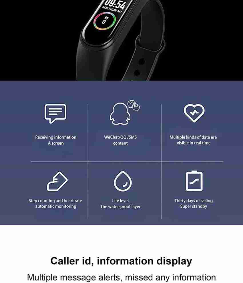 Hypex M4 Bluetooth Fitness Smart Wrist Band Price in India Buy