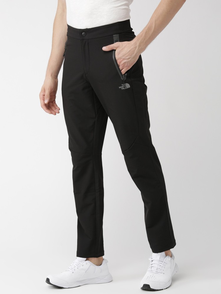 The North Face Solid Men Black Track Pants - Buy The North Face