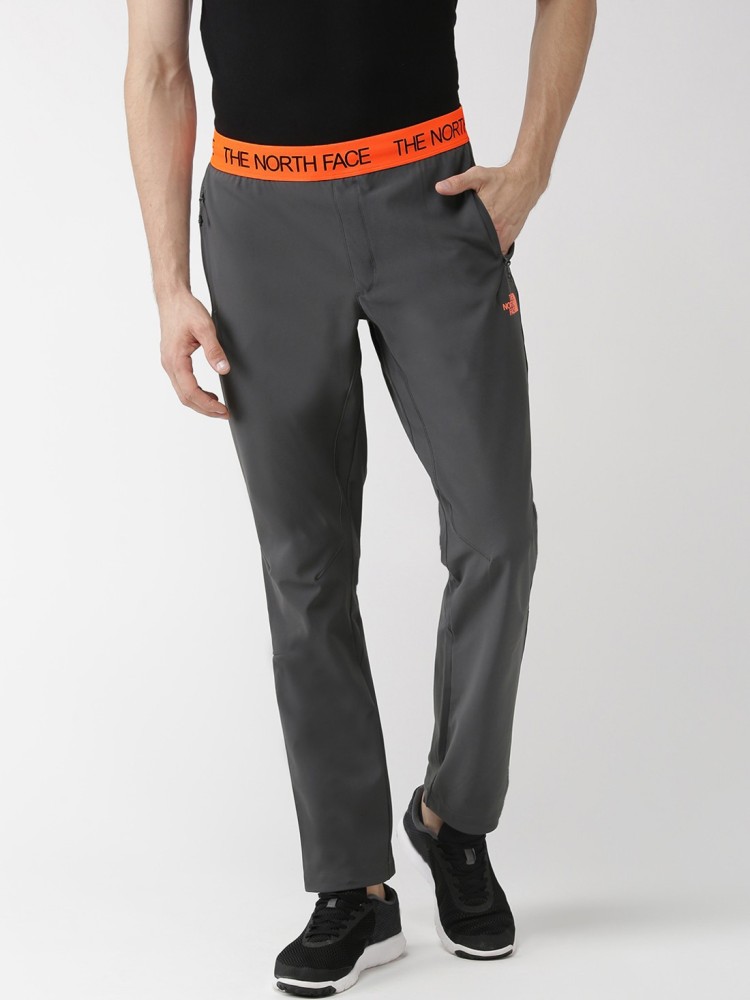 The North Face Solid Men Grey Track Pants - Buy The North Face Solid Men  Grey Track Pants Online at Best Prices in India