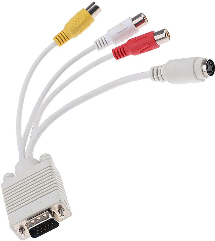 Cable vga clearance a rca