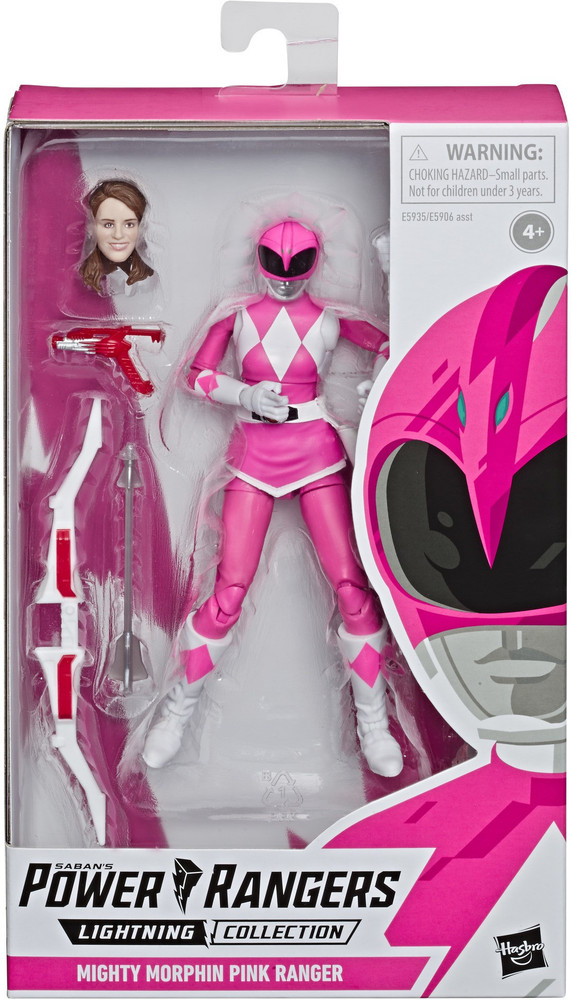 Pink power ranger figure best sale