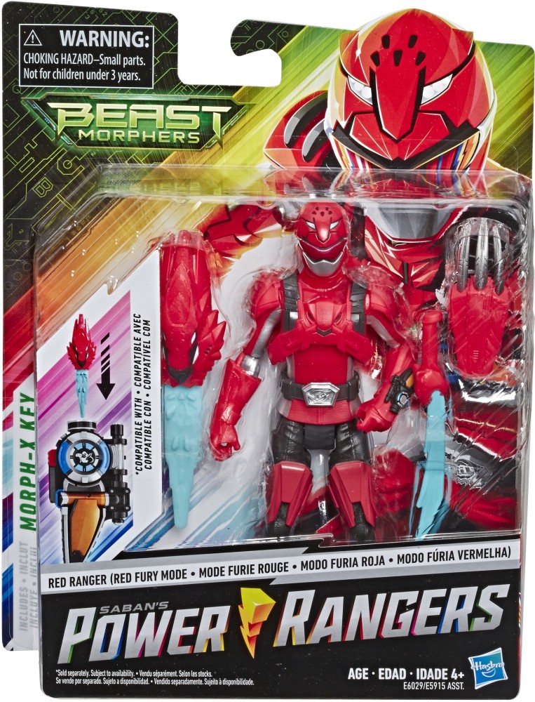 Power Rangers Dino Fury Red Ranger 6-Inch Action India