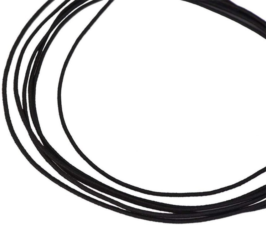100m/Roll Black Nylon Elastic Cords Stretch Threads Crafting