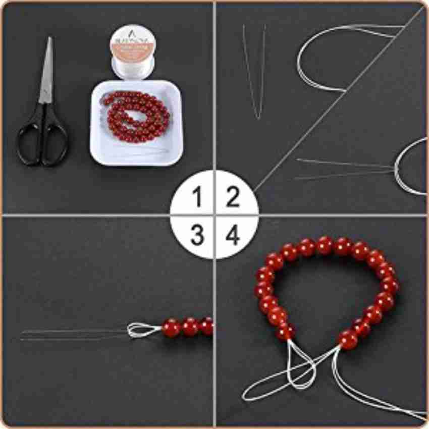 DIY Crafts Stretchy Elastic Crystal Rope String Cord Thread Bracelet