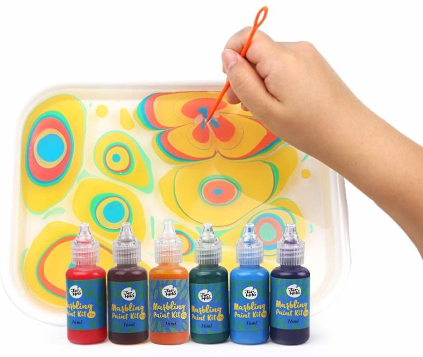 Darling Toys Creative Painting on Water Marbling Painting Kit, Marbling  Art for Children - Toys Creative Painting on Water Marbling Painting Kit